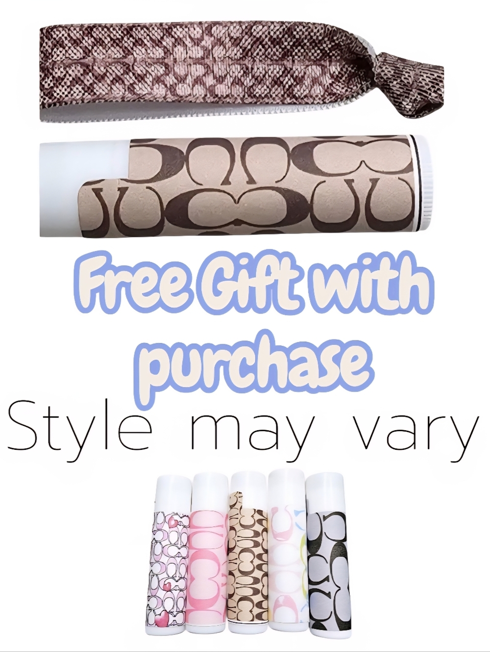 Coach Gold Link Hoop Earrings - Picture 5 of 5